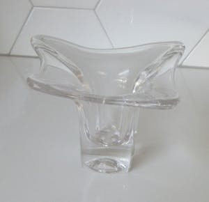 Max Verboeket - Blankglazen dikwandige vaas uit de Twen serie kopen? Bied vanaf 25!