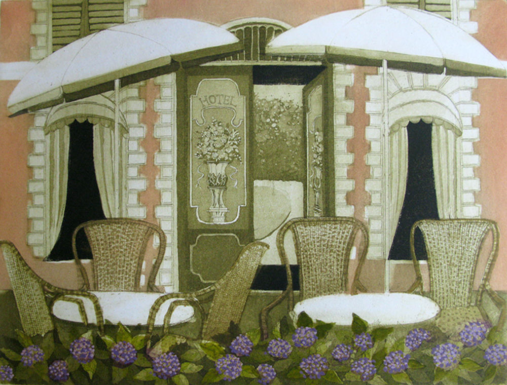 Laetitia de Haas - HOTELTERRAS - kleurets kopen? Bied vanaf 15!