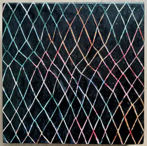 Arjan van Arendonk - Geometrisch abstract, olieverf op doek kopen? Bied vanaf 100!