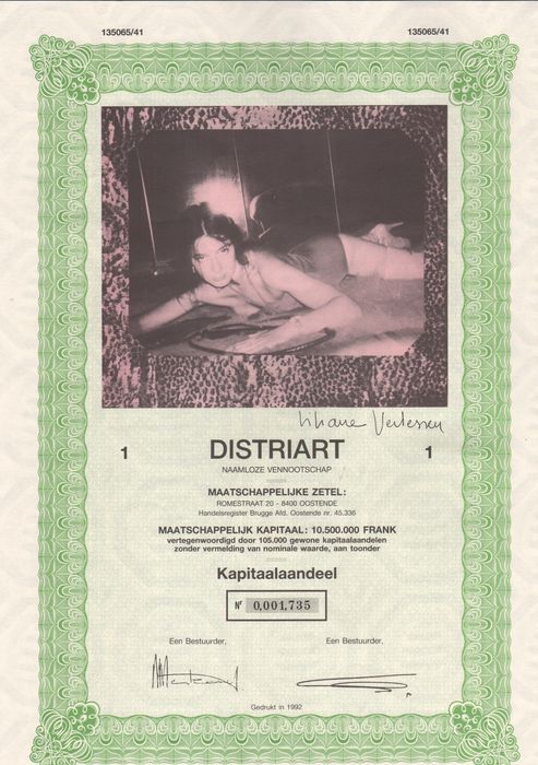 Liliane Vertessen - Distriart Belgie kopen? Bied vanaf 10!