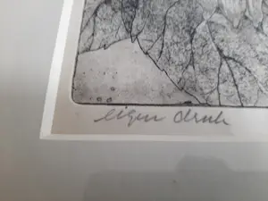 Ad Kooijmans - Ets, Zonnebloem. kopen? Bied vanaf 35!