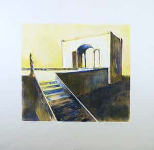 Ardi Brouwer - Litho, Sanssouci IV verkocht voor € 40!