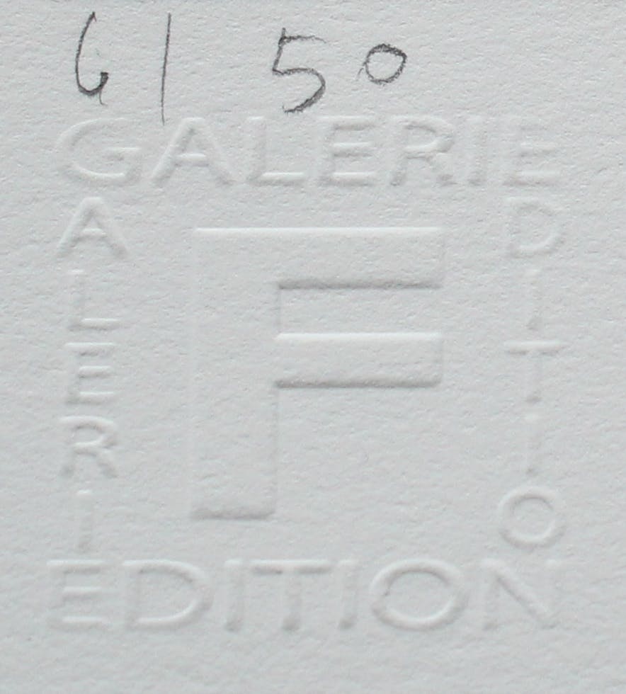 Willi Kissmer - Giclee: stehende mit erhobenen armen kopen? Bied vanaf 110!