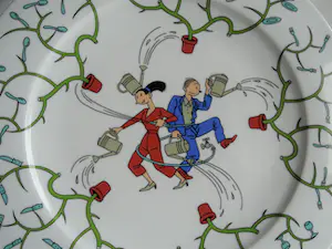 Joost Swarte - voor Randstad bord, anno 2001 kopen? Bied vanaf 30!