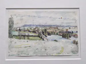 Buy Lau Heidendael - Twee mooie impressionistische Aquarellen "landschappen" 1984 - gesigneerd? Bid from 56!