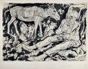 Harmen Meurs - Ezel en man op Corsica kopen? Bied vanaf 220!