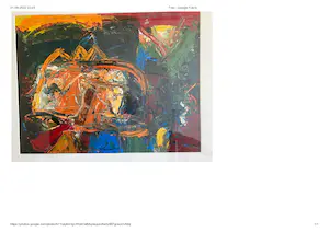 Gerriet Postma - Abstracte verfexplosies en kleurkluwens kopen? Bied vanaf 200!