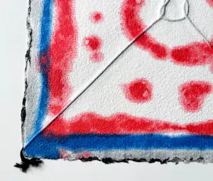 Shinkichi Tajiri - Knoop (aquagravure) - dubbelzijdig gesigneerd - kleurrijk óf minimalistisch kopen? Bied vanaf 385!