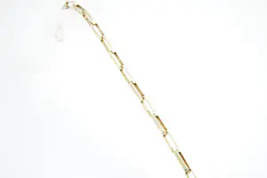 45- Klassiek dames model 14krt geel-gouden "closed forever" armband kopen? Bied vanaf 240!