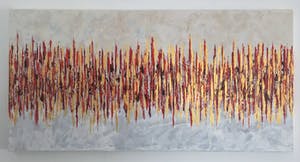 John Foppen - Rapsody In Red ...... # K05 . XL. GROOT. kopen? Bied vanaf 169!