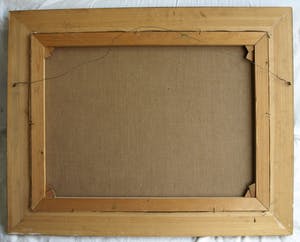 Theodorus van Oorschot - Olieverf op doek , Brabants landschap met boerin – ingelijst – 78 x 98 cm kopen? Bied vanaf 200!