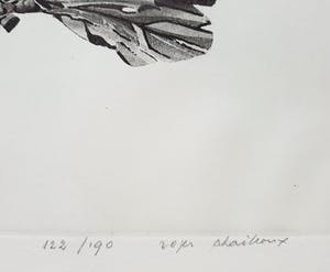 Roger Chailloux - Brief aan Gerrit Achterberg, aquatint ets kopen? Bied vanaf 50!