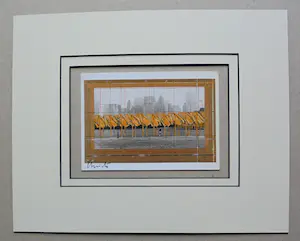 Christo - Project for Central Park NYC " The Gates " - handgesigneerd kopen? Bied vanaf 99!