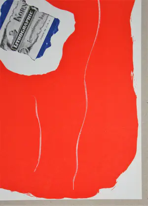 Robert Motherwell - Driekleur - 1973 - Originele lithografie gesigneerd kopen? Bied vanaf 120!