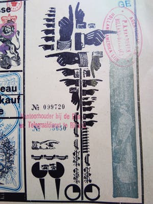 Emile Puettmann - Minipresse Dadaisme /Typografie - Lithografie 1974. kaufen? Bieten Sie von 35!