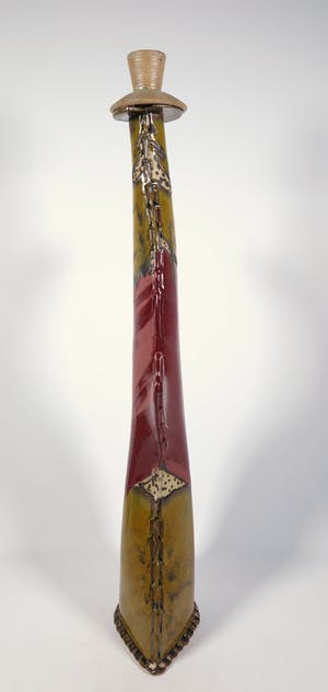 Ed Meissenberg - Aardewerk, Kandelaar (Groot!) kopen? Bied vanaf 50!