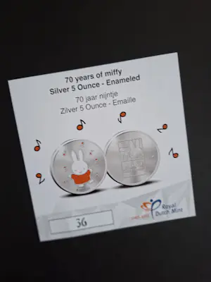 Buy Dick Bruna - Herdenkingsmumt 70 jaar Nijntje, Limited edition? Bid from 750!