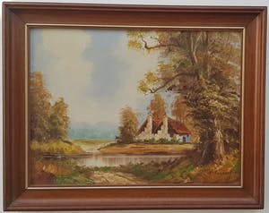 Henner Knauf - Landschap kopen? Bied vanaf 25!