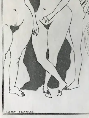 Aubrey Beardsley - Lot van 8 ingelijste prenten - Lysistrata - omstreeks 1930 kopen? Bied vanaf 95!