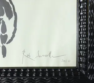 Rob Scholte - Figuren met schildpad, originele tekening (mooi ingelijst) kopen? Bied vanaf 169!