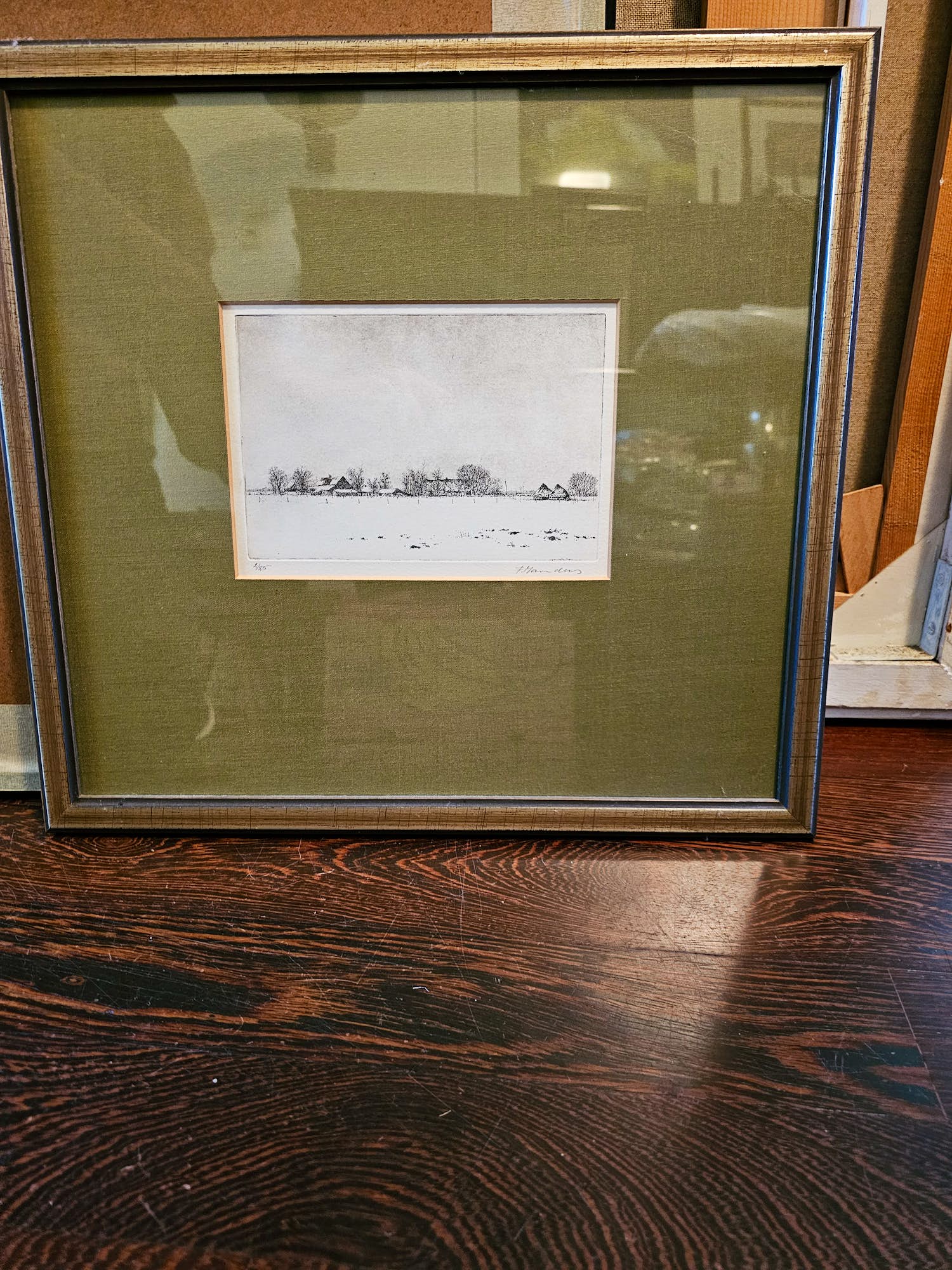 Frans Manders - Boerderij in de sneeuw kopen? Bied vanaf 25!