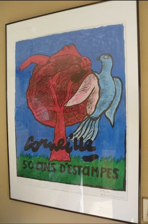 Corneille - grote lithografie - 50 ans d'estampes kopen? Bied vanaf 150!