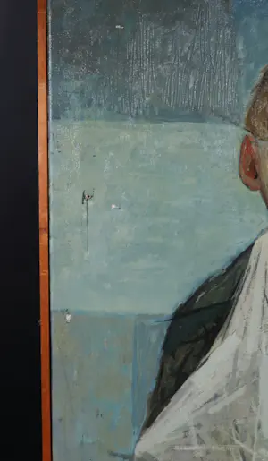 Jan Goeting - Olieverf op doek, Joep - Ingelijst kopen? Bied vanaf 1!