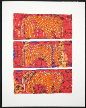 Ans van Dijk - Zeefdruk, Prey kopen? Bied vanaf 1!