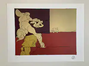 Valerio Adami - zonder titel verkauft für € 50!