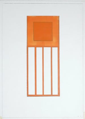 Ruud Bloemheuvel - Tekening met gouache en potlood op papier, Zonder titel kopen? Bied vanaf 1!