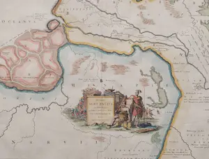 Francois Halma - Brabant Zeeland ea Oude Kaart Bataven Friezen 1725 kopen? Bied vanaf 60!