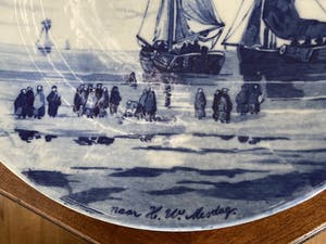 Porceleyne Fles - Wandbord naar Mesdag kopen? Bied vanaf 85!