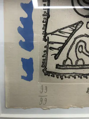 Pierre Alechinsky - Unieke ets kopen? Bied vanaf 750!