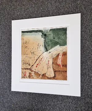 Jan Montyn - Grote, vrij zeldzame Ets uit de koan Japan serie - kleine oplage (30) - gesign. kopen? Bied vanaf 78!