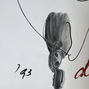 Peter Diem - 2 originele koeien op papier -1993 kopen? Bied vanaf 175!