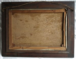 Niet of onleesbaar gesigneerd - Olieverf op doek , “Zeegezicht” – ingelijst , 69 x 89 cm kopen? Bied vanaf 10!