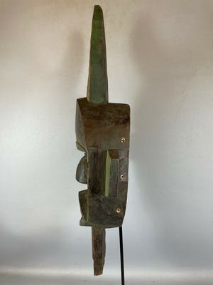 Dan - 210512 - Tribal Used African mask from the Dan - Liberia. kopen? Bied vanaf 45!
