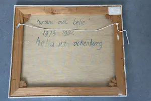Hella van Ockenburg - ' vrouw met lelie ' kopen? Bied vanaf 125!