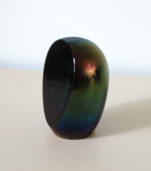 Niet of onleesbaar gesigneerd - Brian Maytum Glass Studio - Studio glazen presse papier verkocht voor € 1!