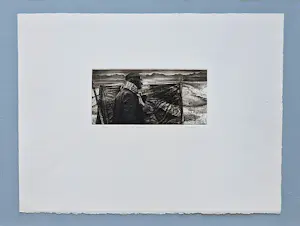 Hans Blanken - Sfeervolle nacht ETS "Pieter de Flapper" zeer kleine oplage (20) - potloodgesign kopen? Bied vanaf 141!