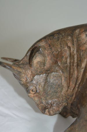 Pierre Chenet - Le Taureau bronze - ZWAAR kopen? Bied vanaf 399!