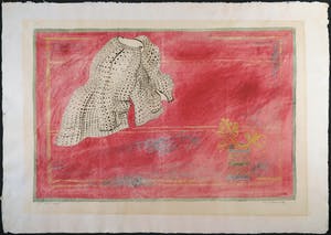 Wim Beuning - Litho, Het rode tapijt kopen? Bied vanaf 40!