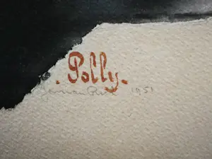 Jan van Riel - Hond. 'Polly'. 1951 kopen? Bied vanaf 69!