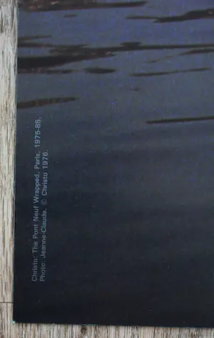 Christo - Ongesigneerde foto litho: The Pont Neuf Wrapped - 1976 kopen? Bied vanaf 25!