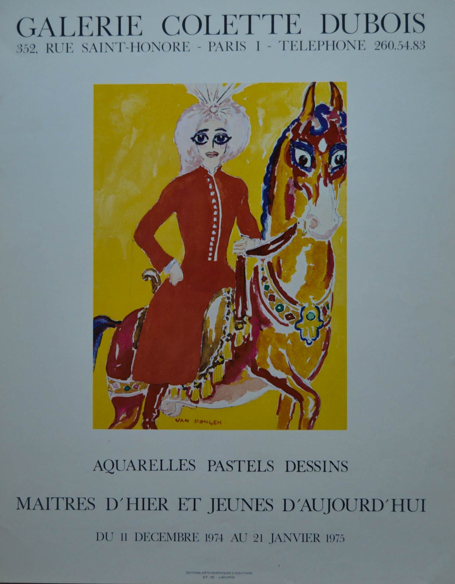 Kees van Dongen - Aquarelles Pastels Dessins kopen? Bied vanaf 800!