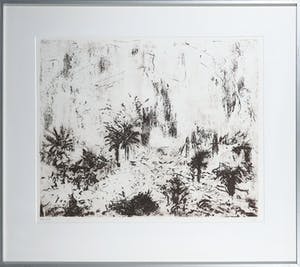 Wilfred Voet - Ets, Zonder titel - Ingelijst kopen? Bied vanaf 1!