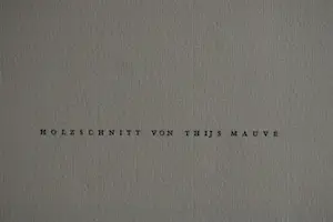 Thijs Mauve - Houtgravure - Winterlandschap aan de Nederrijn kopen? Bied vanaf 40!