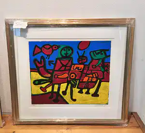 Corneille - Zonder titel maar met lijst! verkocht voor € 285!