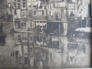 Willem Witsen - Amsterdam Oude Zijds Kolk 1897 kopen? Bied vanaf 275!