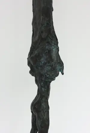 Ruudt Wackers - Brons, Vrouw met een boom kopen? Bied vanaf 600!